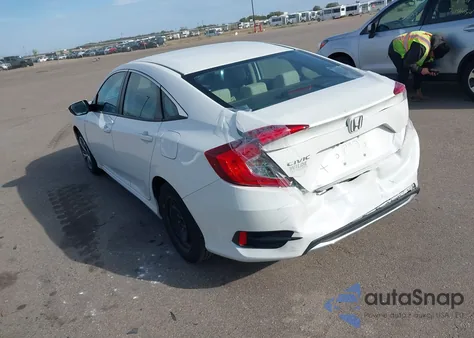 2019 Honda Civic Lx z USA, uszkodzony, nr VIN 2HGFC2F69KH568918